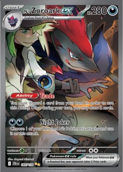 Carte Pokémon: N's Zoroark ex