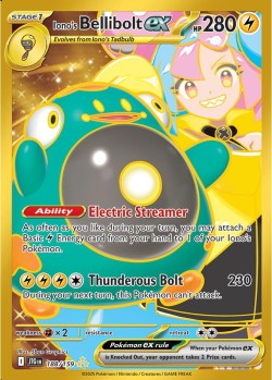 Carte Pokémon:  Iono's Bellibolt ex