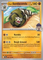 Carte Pokémon: Dunaconda