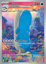 Carte Pokémon: Wailord