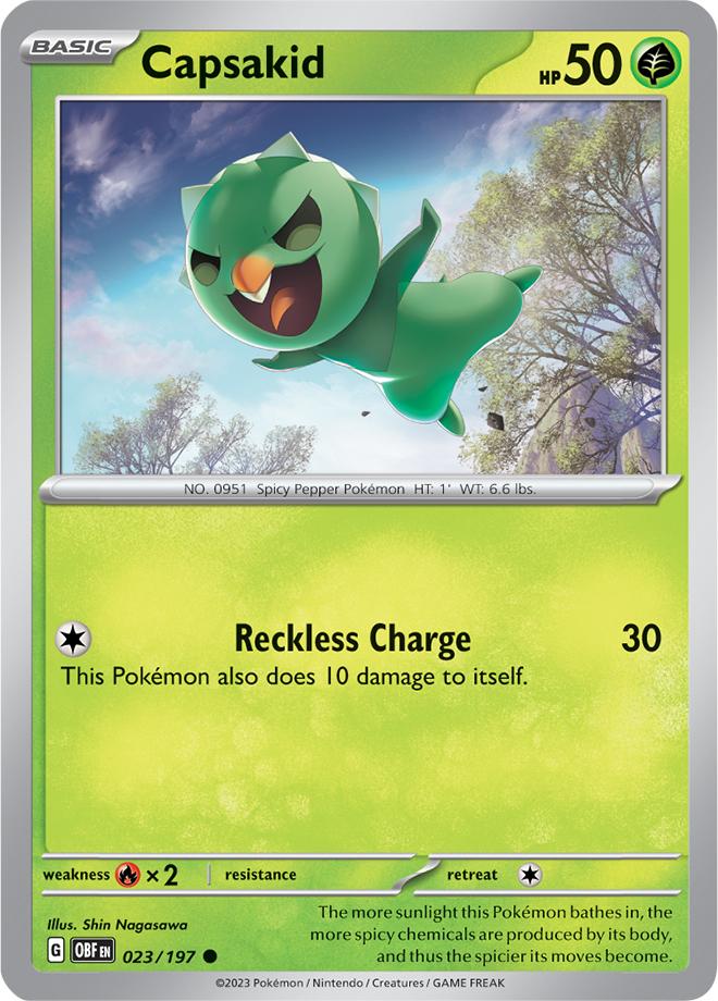 Carte Pokémon: Capsakid [Pimito]