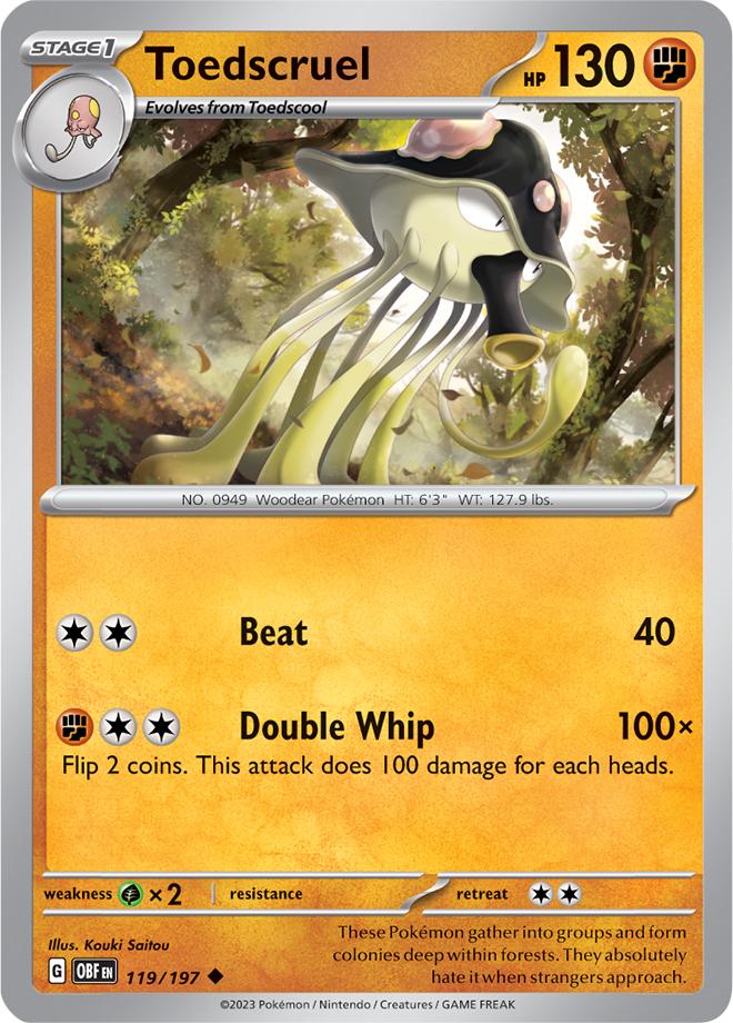 Carte Pokémon: Toedscruel [Terracruel]