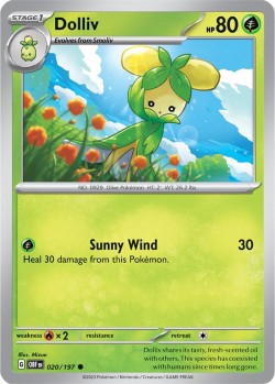 Carte Pokémon: Dolliv