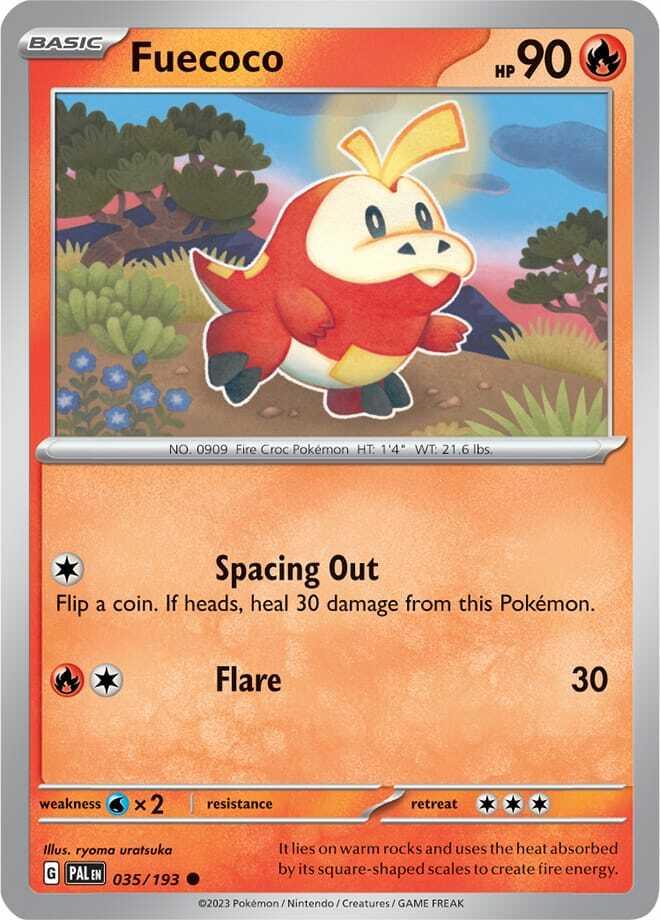 Carte Pokémon: Fuecoco [Chochodile]