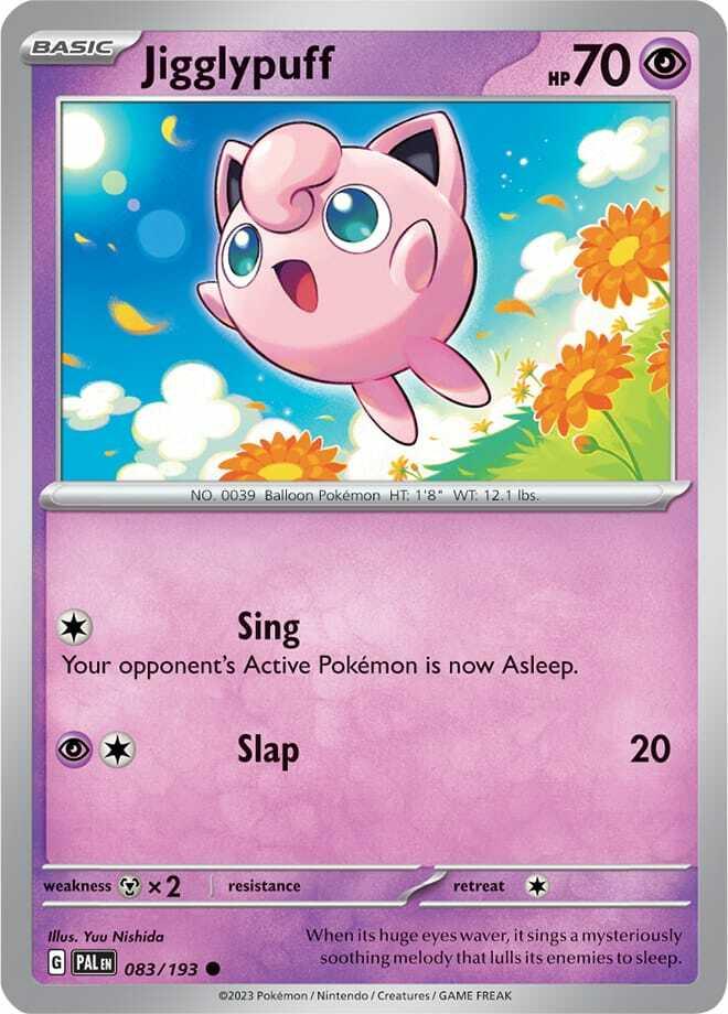 Carte Pokémon: Jigglypuff [Rondoudou]
