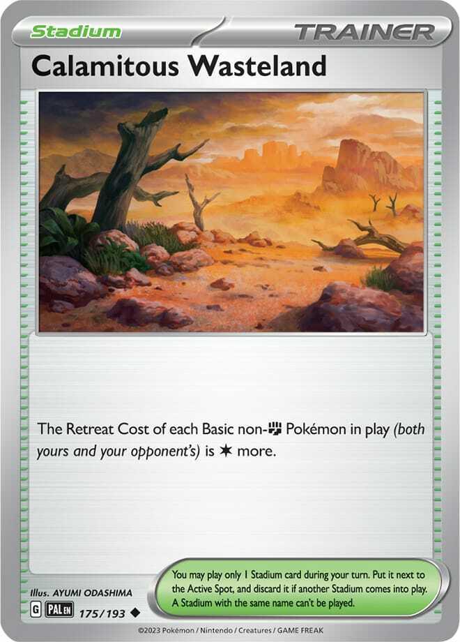 Carte Pokémon: Calamitous Wasteland [Terres Arides de Désastre]