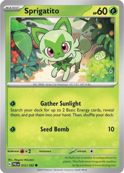 Carte Pokémon: Sprigatito
