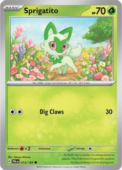 Carte Pokémon: Sprigatito