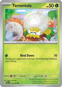 Carte Pokémon: Tarountula