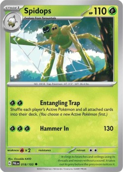 Carte Pokémon: Spidops