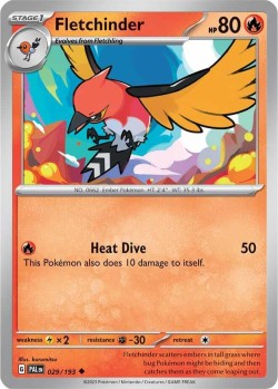 Carte Pokémon: Fletchinder