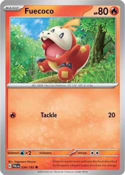 Carte Pokémon: Fuecoco