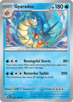 Carte Pokémon: Gyarados