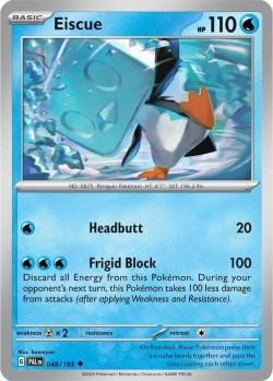 Carte Pokémon: Eiscue