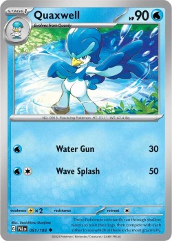 Carte Pokémon: Quaxwell
