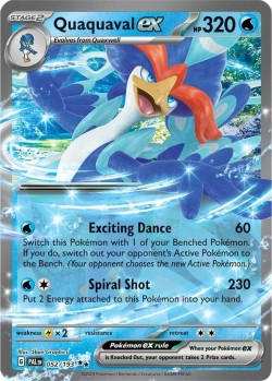 Carte Pokémon: Quaquaval ex