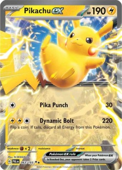 Carte Pokémon: Pikachu ex