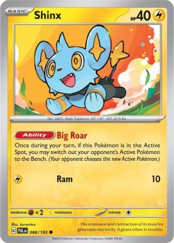 Carte Pokémon: Shinx