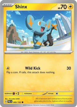 Carte Pokémon: Shinx