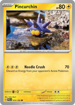 Carte Pokémon: Pincurchin