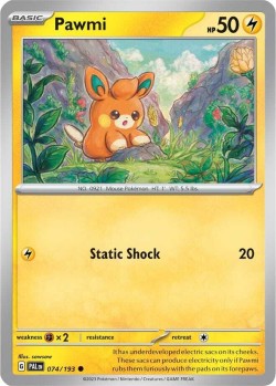 Carte Pokémon: Pawmi