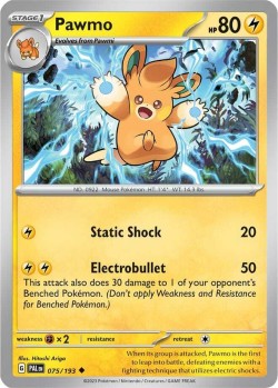 Carte Pokémon: Pawmo