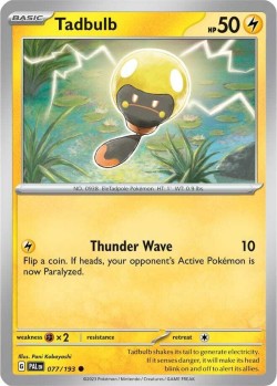 Carte Pokémon: Tadbulb