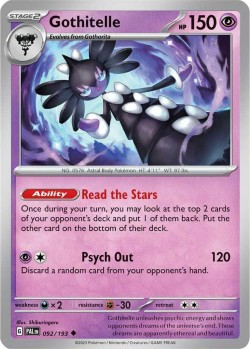 Carte Pokémon: Gothitelle