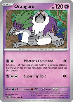 Carte Pokémon: Oranguru