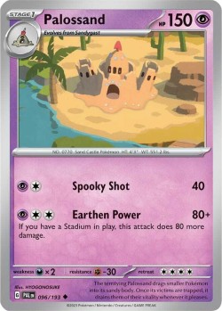Carte Pokémon: Palossand