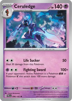 Carte Pokémon: Ceruledge