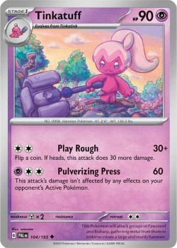 Carte Pokémon: Tinkatuff