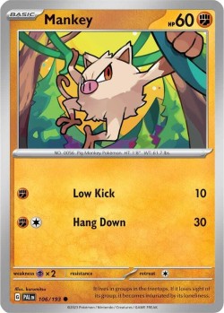 Carte Pokémon: Mankey
