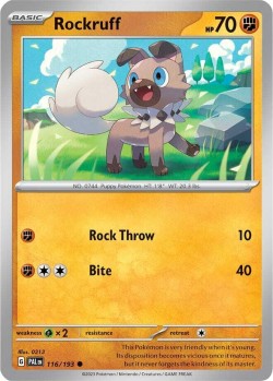 Carte Pokémon: Rockruff