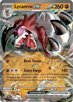 Carte Pokémon: Lycanroc ex