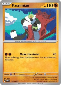 Carte Pokémon: Passimian