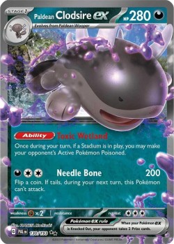 Carte Pokémon: Paldean Clodsire ex