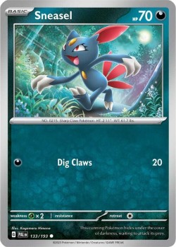 Carte Pokémon: Sneasel