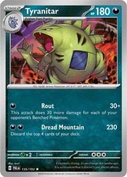 Carte Pokémon: Tyranitar