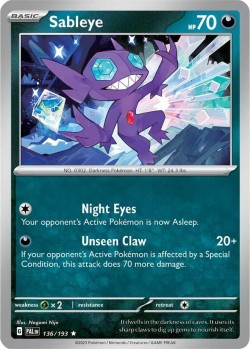Carte Pokémon: Sableye