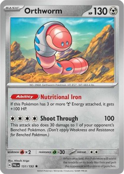 Carte Pokémon: Orthworm