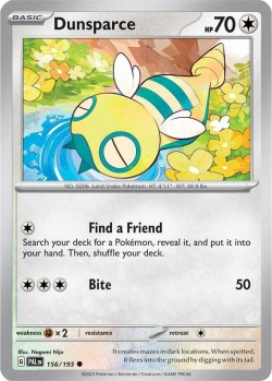 Carte Pokémon: Dunsparce