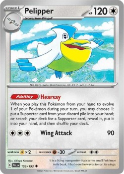Carte Pokémon: Pelipper