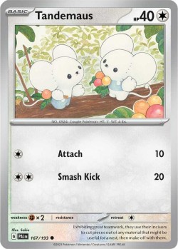 Carte Pokémon: Tandemaus