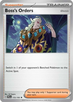 Carte Pokémon: Boss's Orders