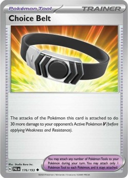 Carte Pokémon: Choice Belt