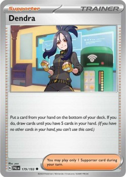 Carte Pokémon: Dendra