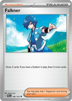 Carte Pokémon: Falkner