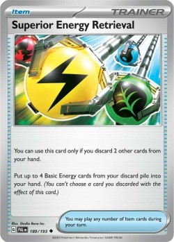Carte Pokémon: Superior Energy Retrieval