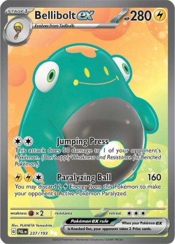 Carte Pokémon: Bellibolt ex